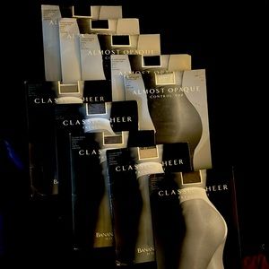 (10) Walk like a lady in French Cut /Control Top Hosiery